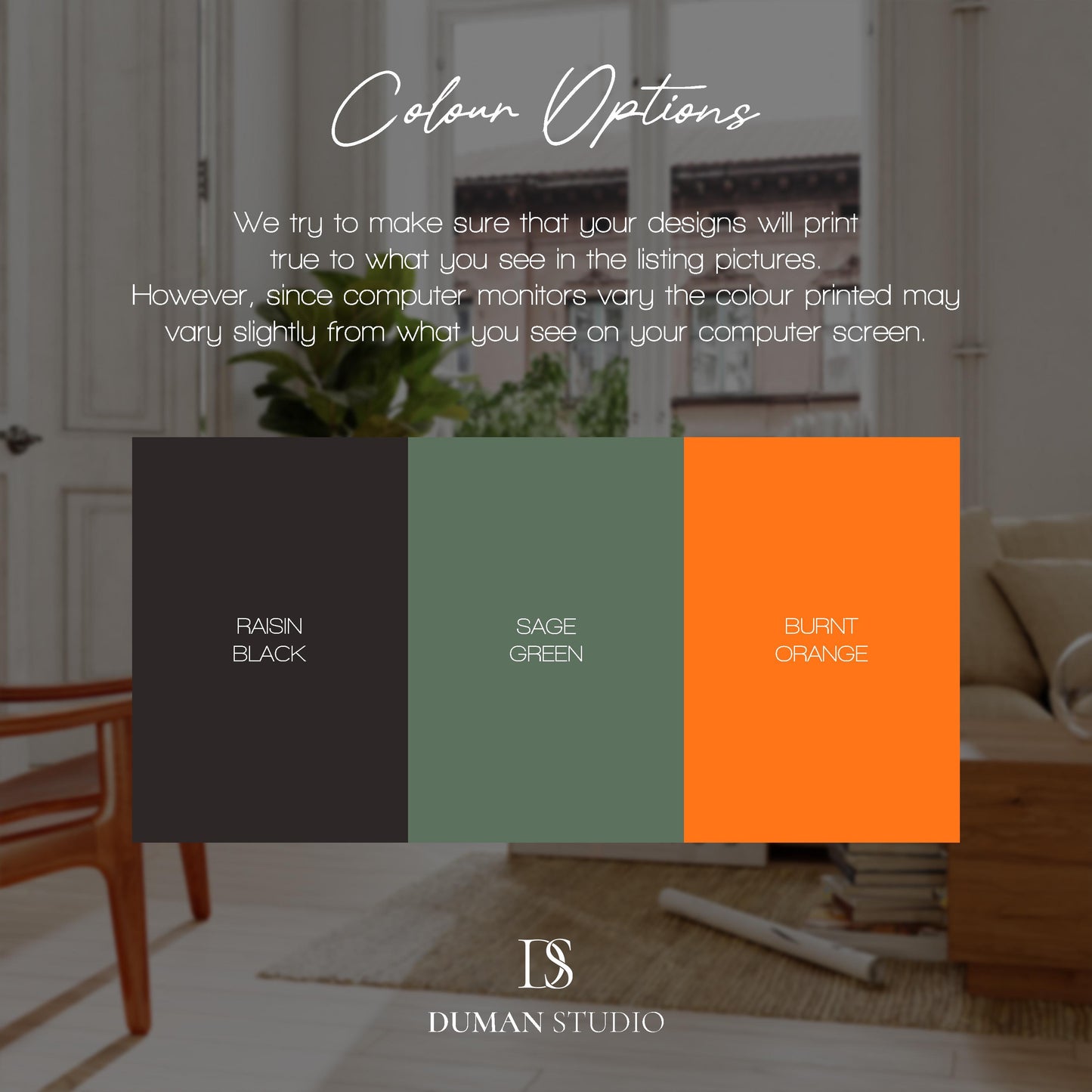 Bauhaus Exhibition Poster: Sage Green & Burnt Orange (Digital Download)
