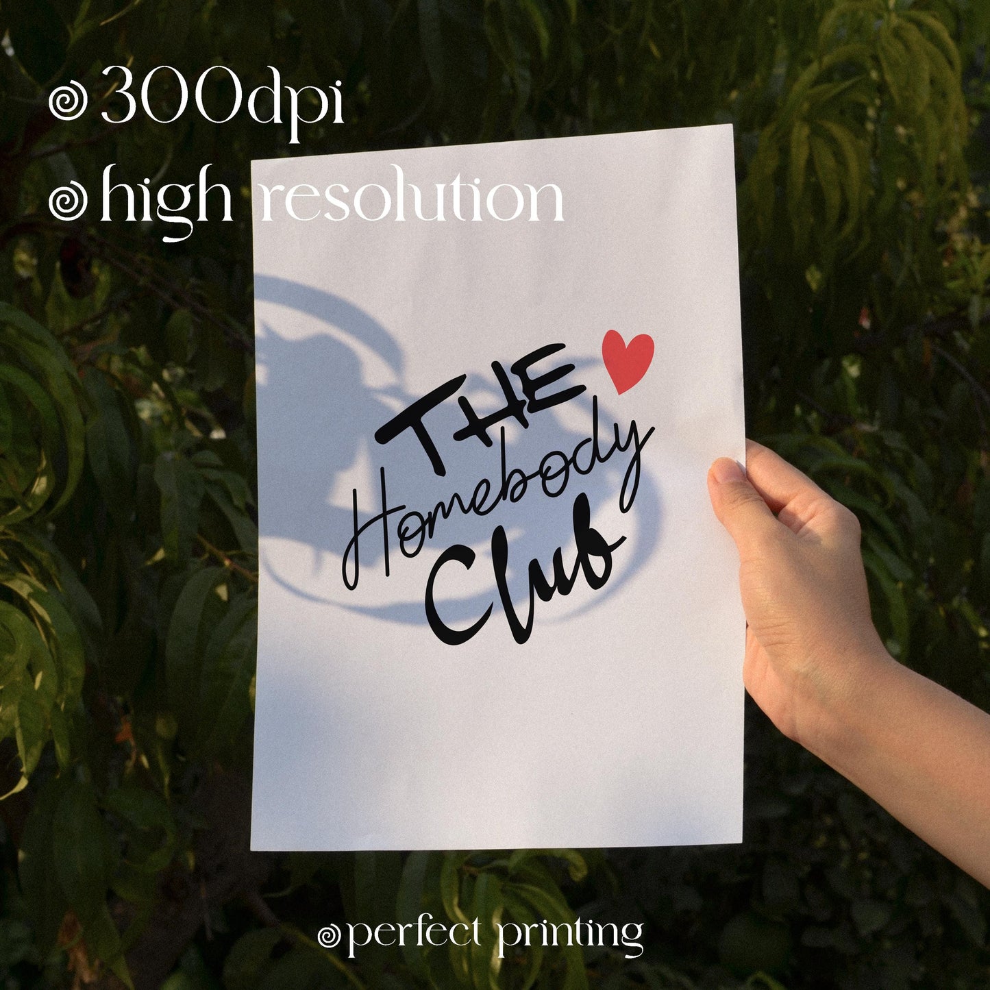 The Homebody Club Print: Retro Wall Art (Digital Download)