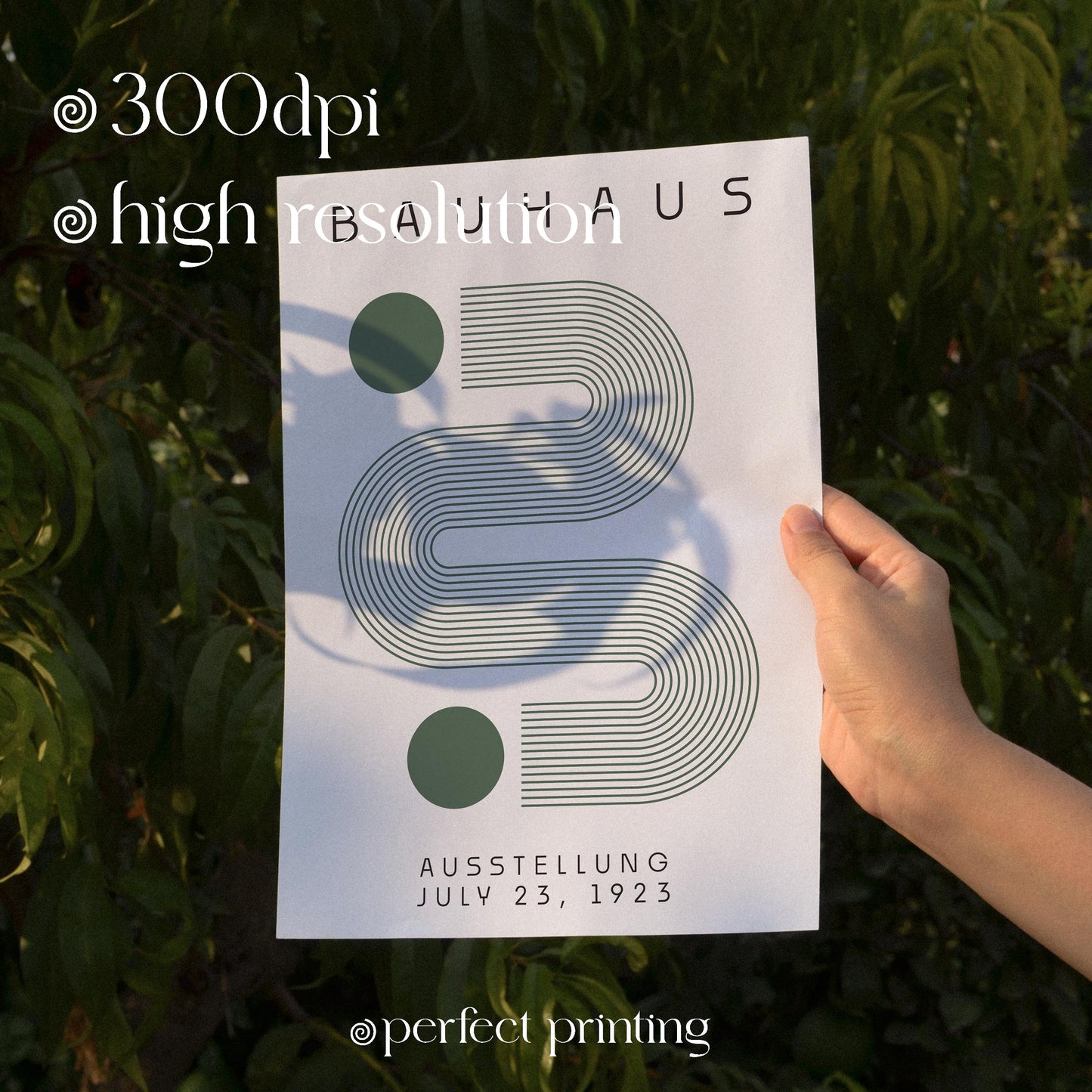 20 Piece Bundle Bauhaus Print, Bauhaus Wall Art, Bauhaus Prints Green, Bauhaus Poster Set, Bauhaus Gallery, Boho Bauhaus, Bauhaus Digital