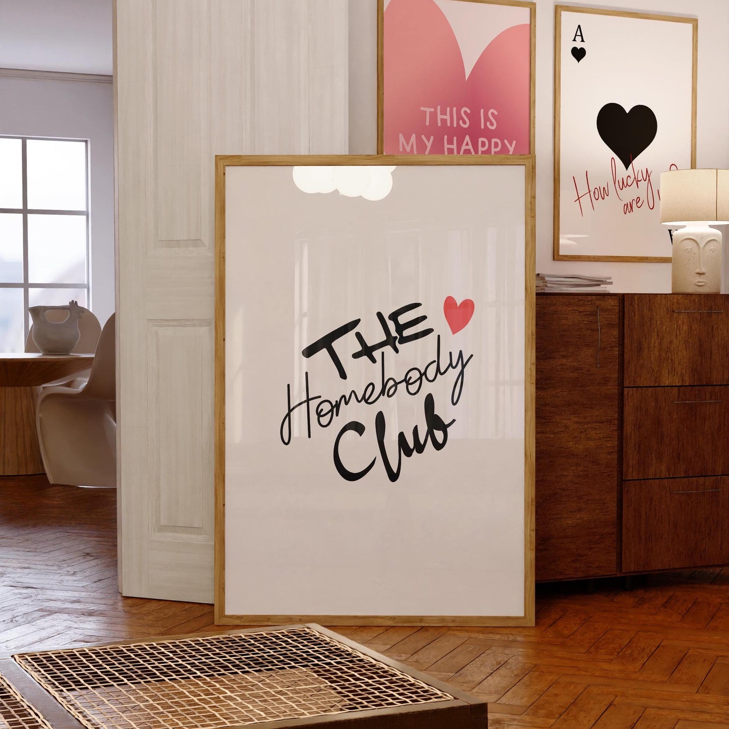 The Homebody Club Print: Retro Wall Art (Digital Download)