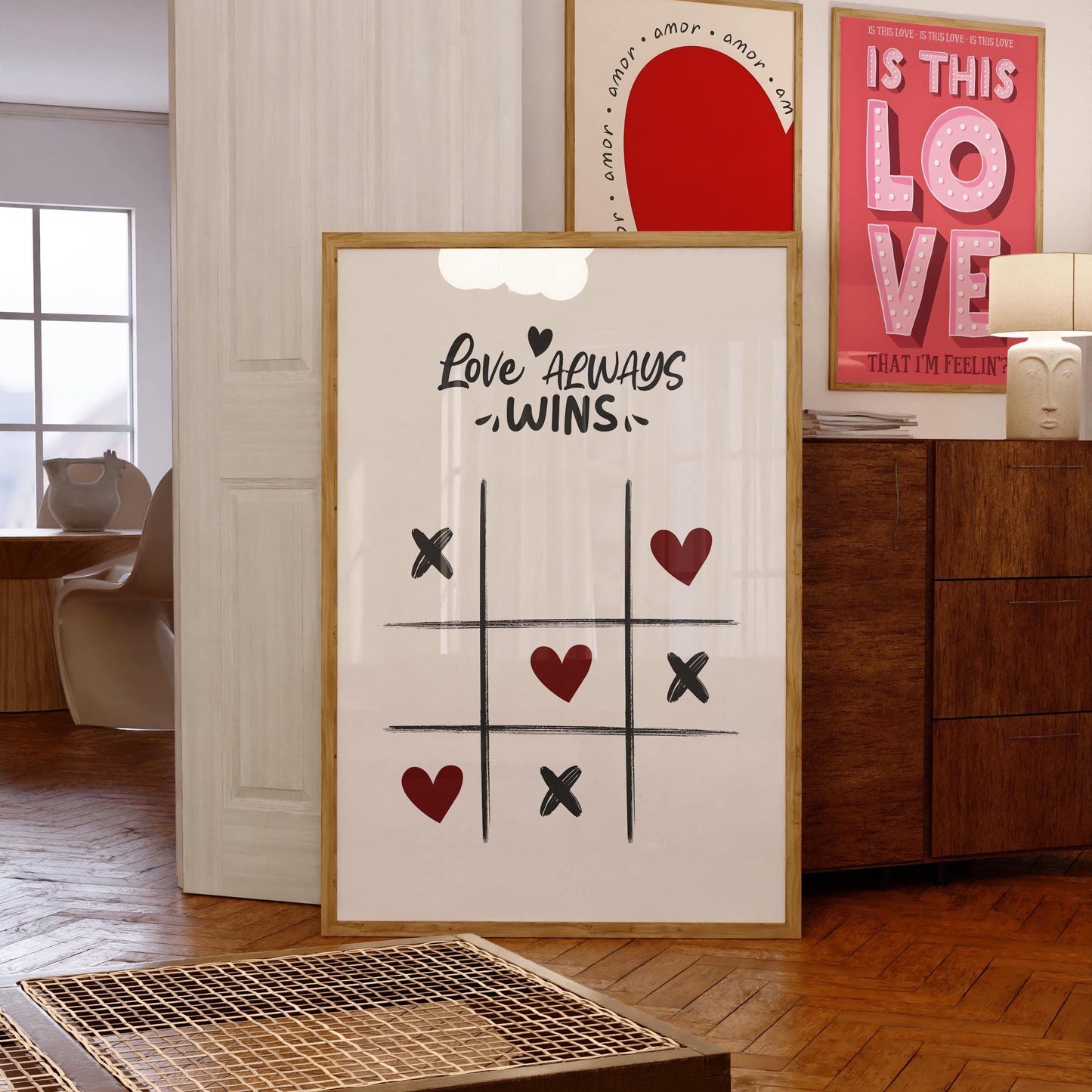 Love Always Wins Print: Retro Y2k Wall Art (Digital Download)