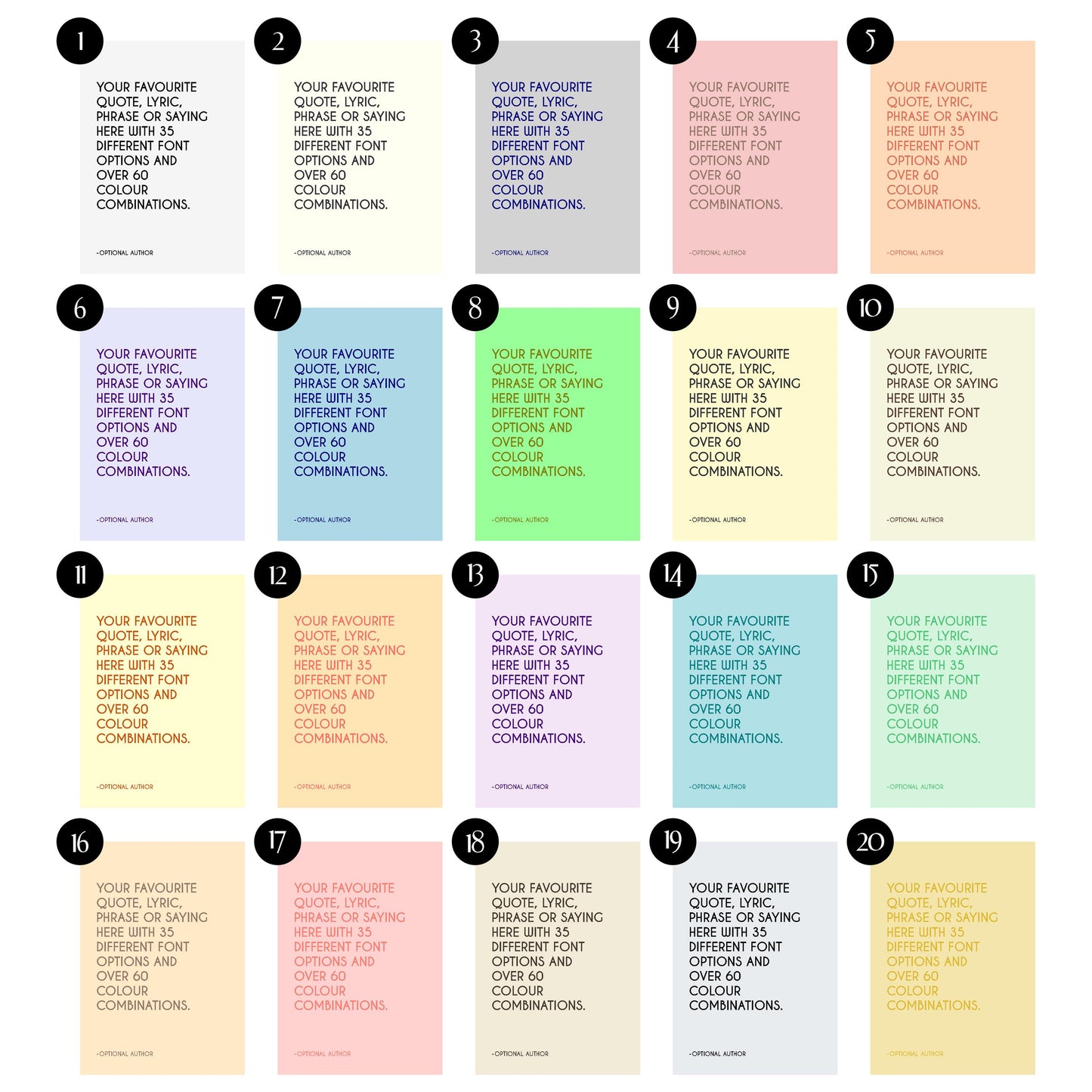 Custom Quote Print: Personalized Typography Wall Art (Digital Download)