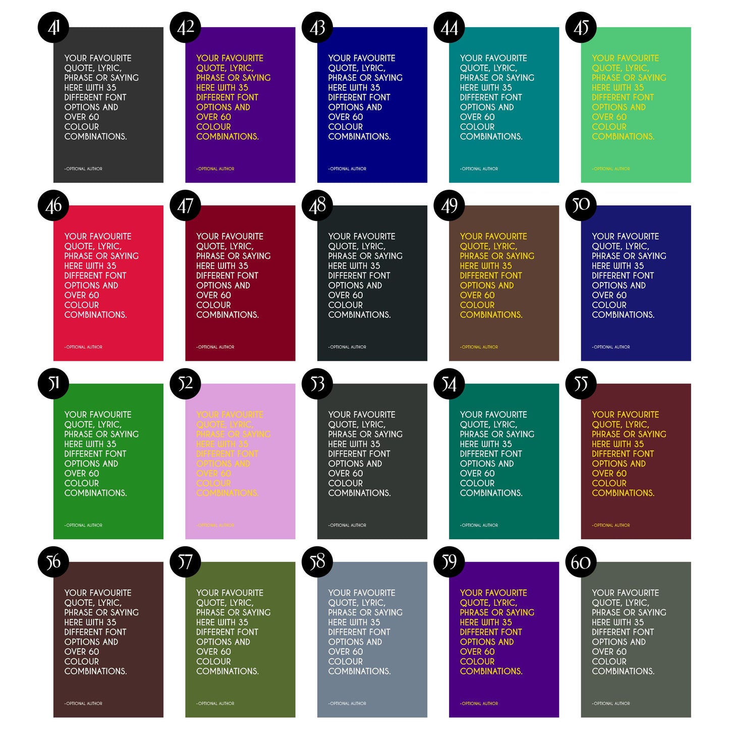 Custom Quote Print: Personalized Typography Wall Art (Digital Download)