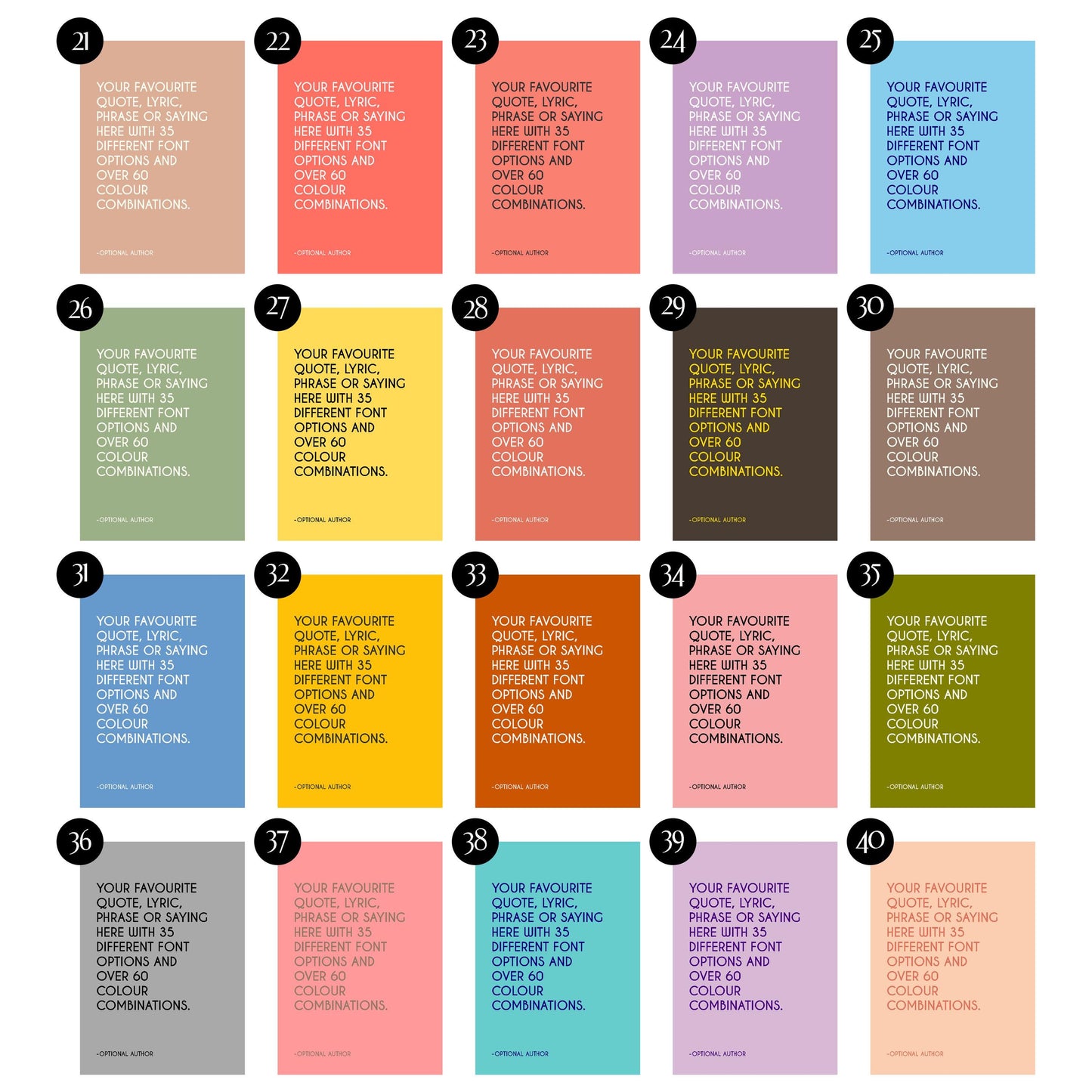 Custom Quote Print: Personalized Typography Wall Art (Digital Download)