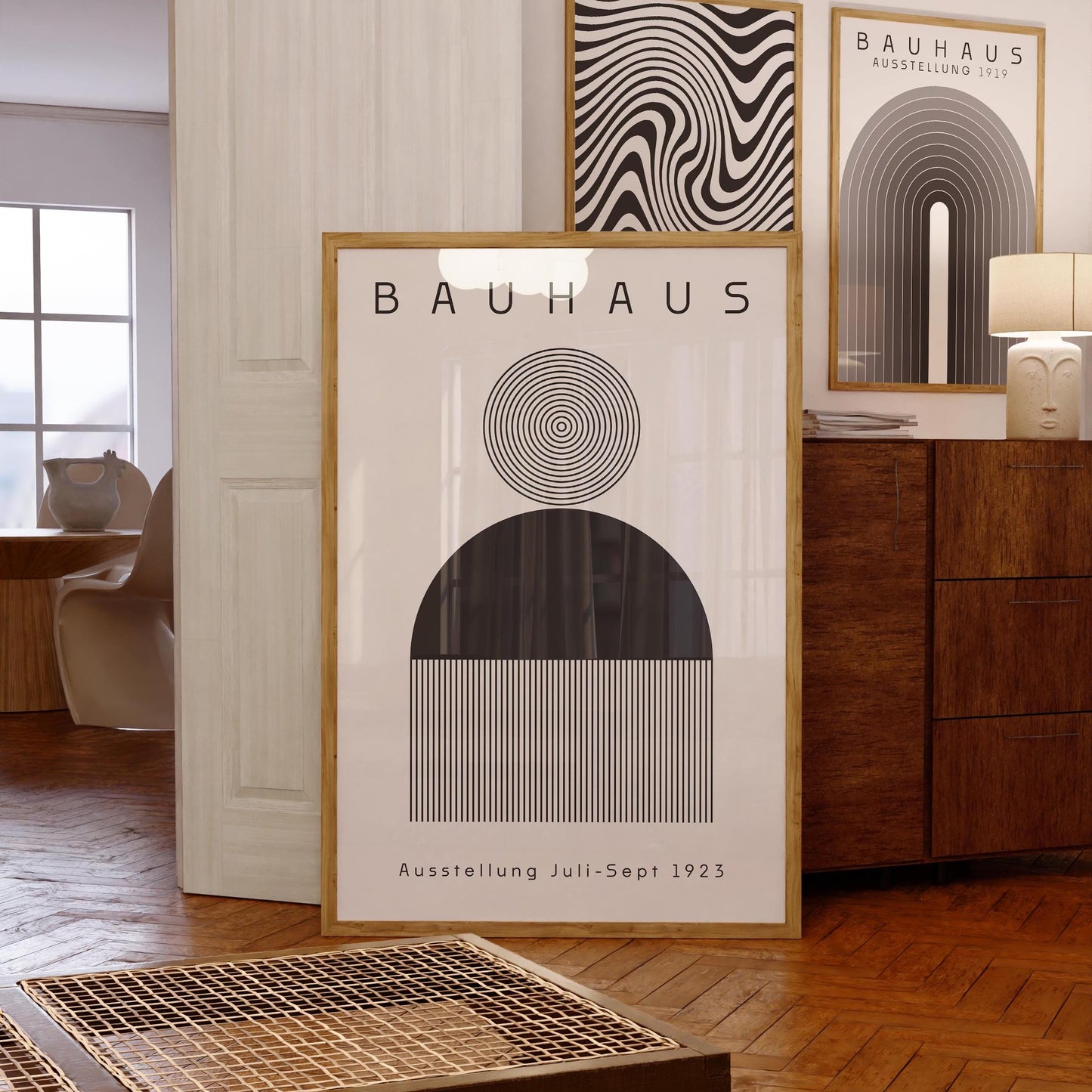 Bauhaus Exhibition Poster: Modernist Abstract Art (Digital Download)