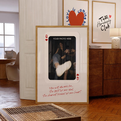 Custom Playing Cards Print, Custom Photo Print, Best Friend Gift, Personalized Gift, Unique Gift Idea, Custom Card Print, Gift Idea For Her