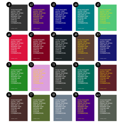 Custom Quote Print: Personalized Typography Wall Art (Digital Download)