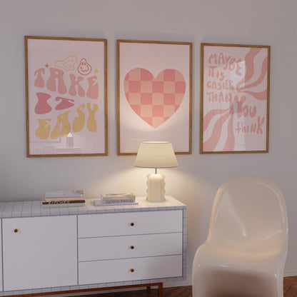 Girl Power Prints: Pastel Teen Room Decor (Digital Download)